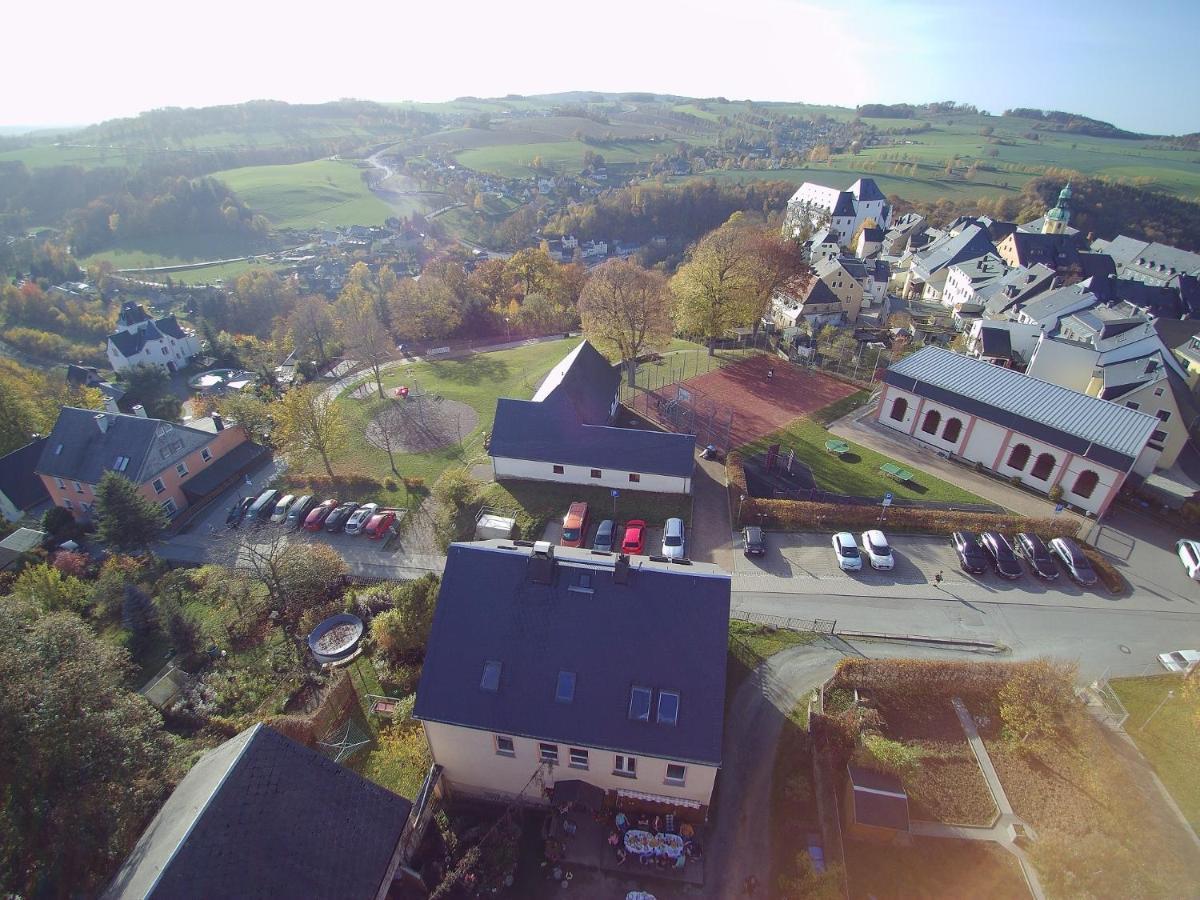 Fewo Poehlbergblick Wolkenstein Kültér fotó
